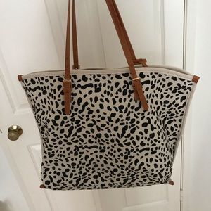 BRAND NEW Anthropologie leopard purse